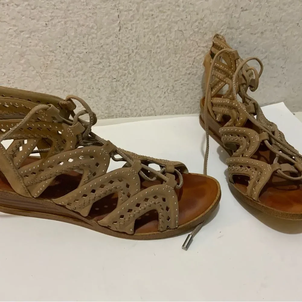 1. State Maygan Mini Wedge Sandal Grasshopper Size 7 M
